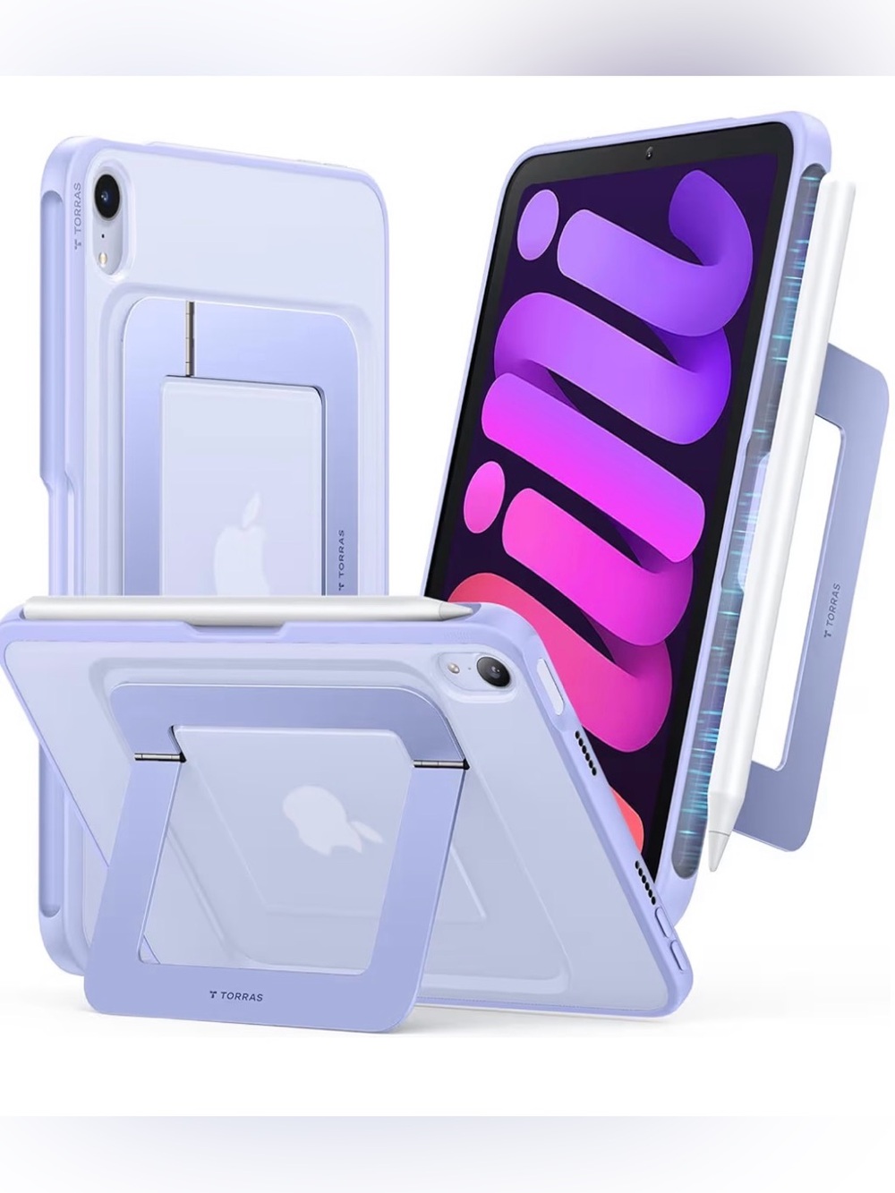 iPad Mini 7/ mini 6 Torras blue or purple Case with Kickstand NEW SEALED